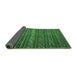 Sideview of Oriental Emerald Green Traditional Rug, con559emgrn