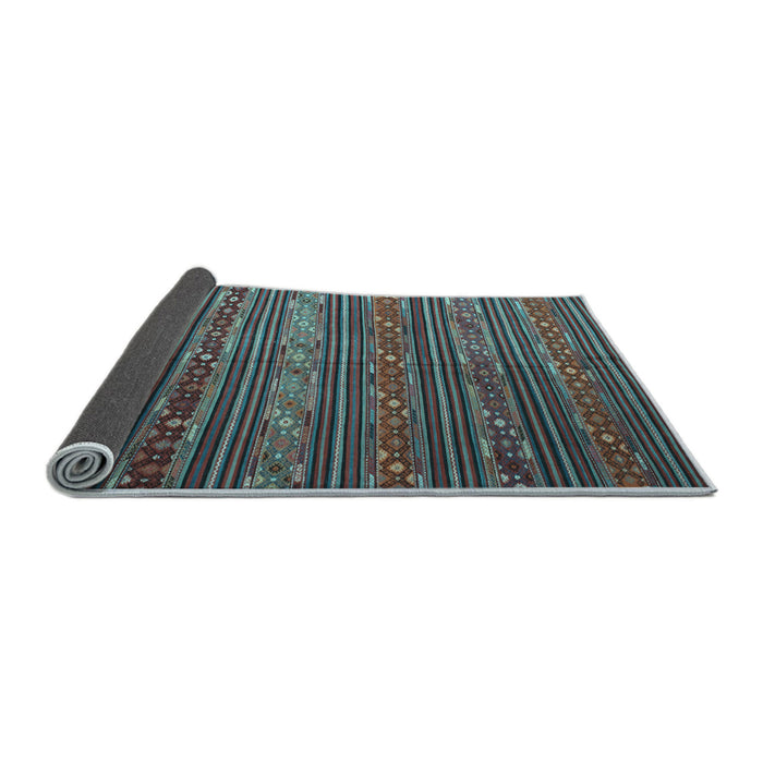 Sideview of Oriental Light Blue Traditional Rug, con559lblu