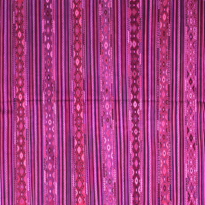 Square Machine Washable Oriental Pink Traditional Rug, wshcon559pnk