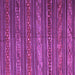 Square Machine Washable Oriental Purple Traditional Area Rugs, wshcon559pur