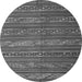 Machine Washable Oriental Gray Traditional Rug, wshcon559gry