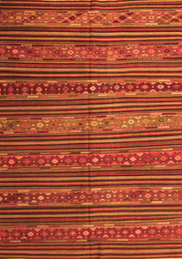 Oriental Orange Traditional Rug, con559org