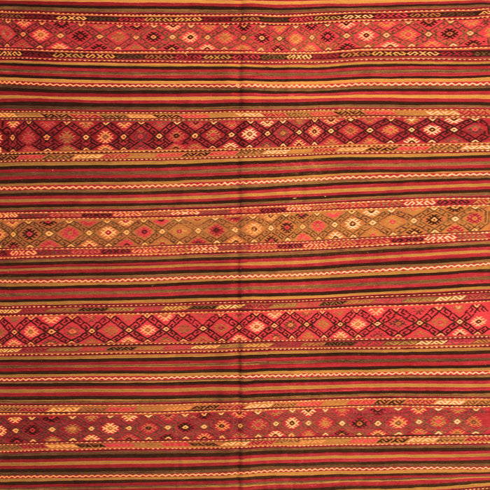 Oriental Orange Traditional Rug, con559org