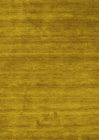 Abstract Yellow Contemporary Rug, con55yw