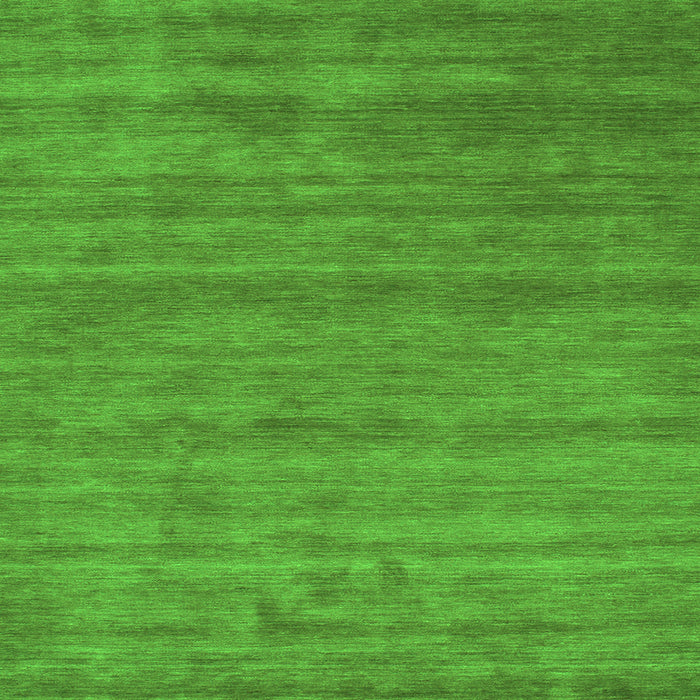 Serging Thickness of Abstract Green Contemporary Rug, con55grn