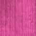 Square Abstract Pink Contemporary Rug, con55pnk