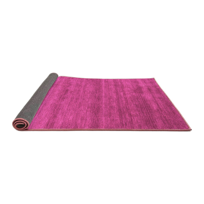 Sideview of Abstract Pink Contemporary Rug, con55pnk