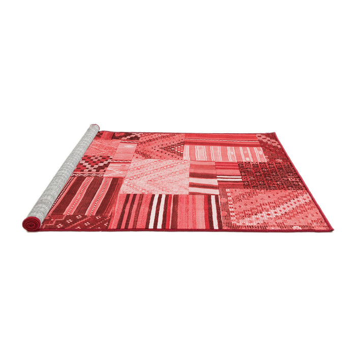 Transitional Red Washable Rugs