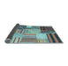 Sideview of Patchwork Light Blue Transitional Rug, con561lblu