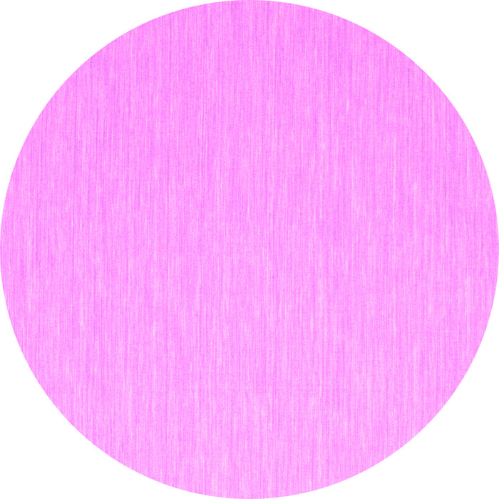 Round Machine Washable Abstract Pink Contemporary Rug, wshcon562pnk