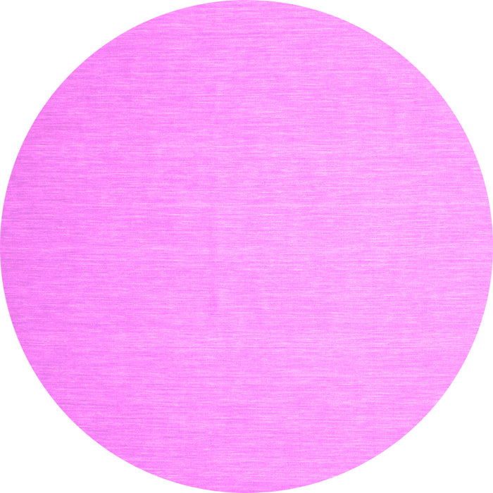 Round Abstract Pink Contemporary Rug, con564pnk