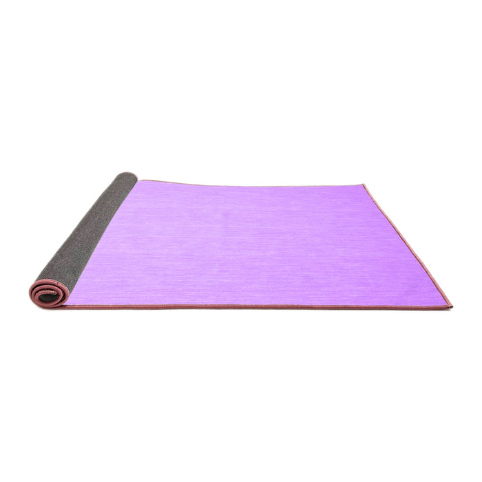 Sideview of Abstract Purple Contemporary Rug, con564pur