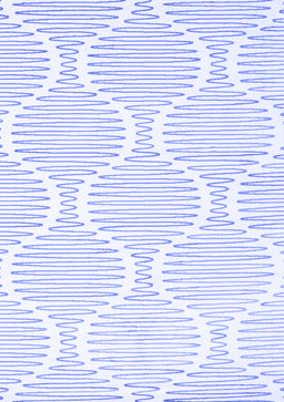 Abstract Blue Contemporary Rug, con565blu