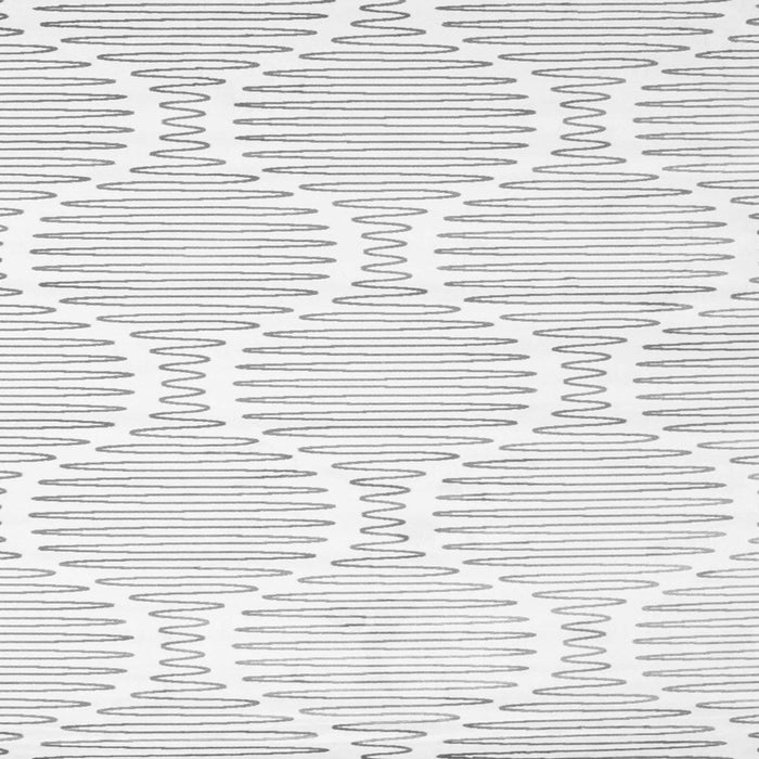 Round Machine Washable Abstract Gray Contemporary Rug, wshcon565gry