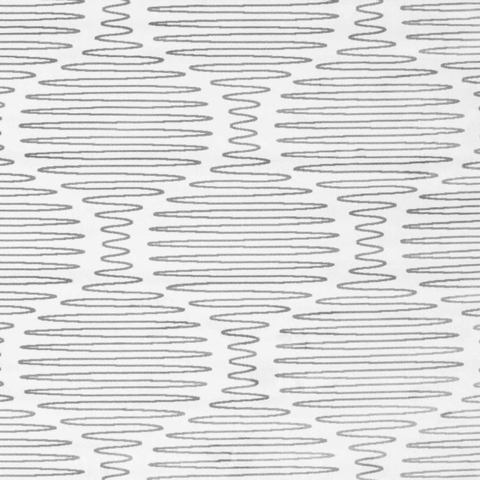 Serging Thickness of Machine Washable Abstract Gray Contemporary Rug, wshcon565gry