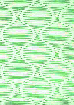 Abstract Emerald Green Contemporary Rug, con565emgrn