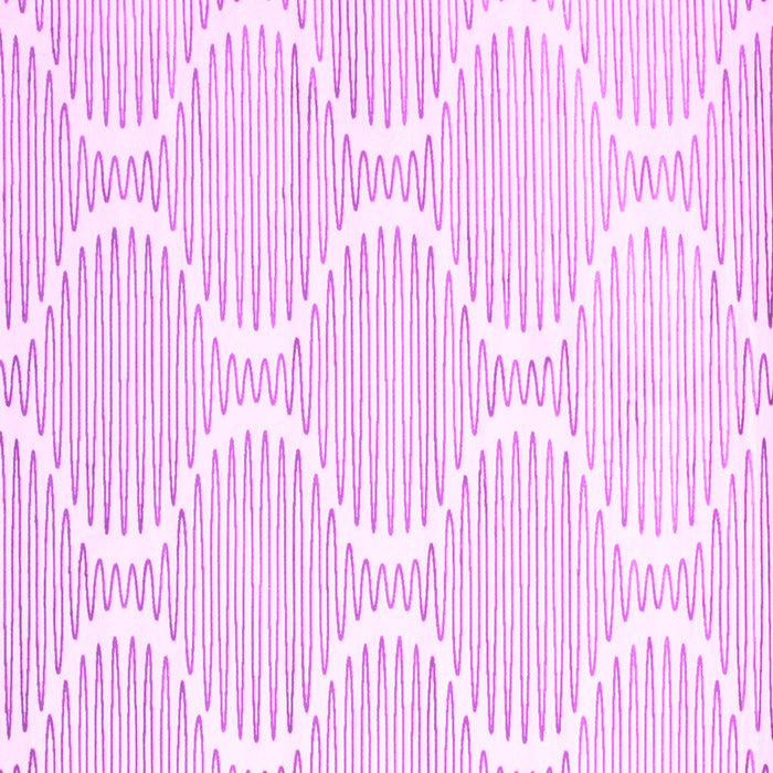 Square Abstract Pink Contemporary Rug, con565pnk