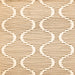 Serging Thickness of Abstract Orange Contemporary Rug, con566org