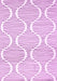 Abstract Pink Contemporary Rug, con566pnk