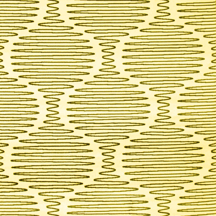 Abstract Yellow Contemporary Rug, con566yw