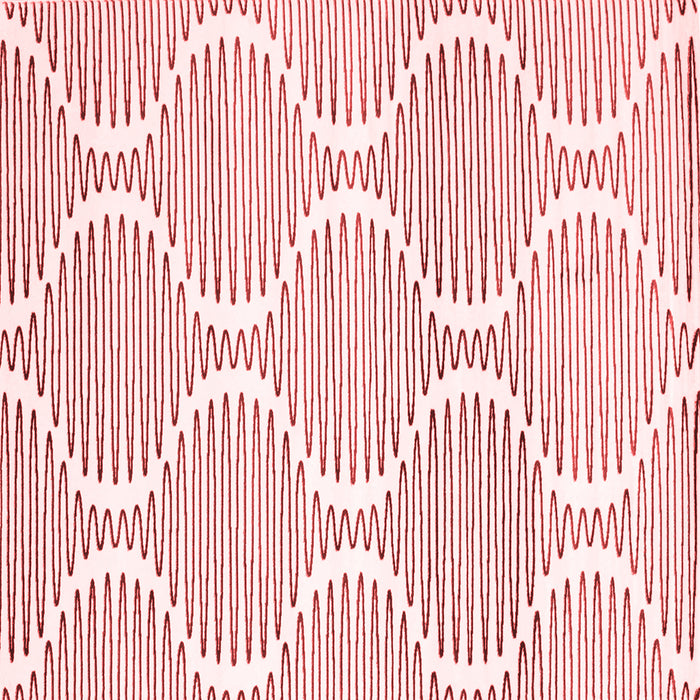 Abstract Red Contemporary Rug, con566red