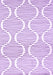 Machine Washable Abstract Purple Contemporary Area Rugs, wshcon566pur