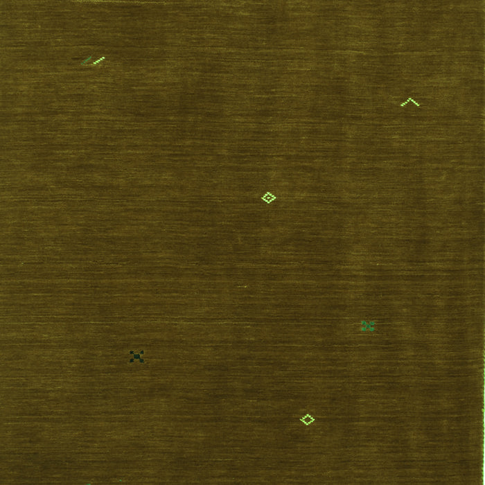 Abstract Green Contemporary Rug, con567grn
