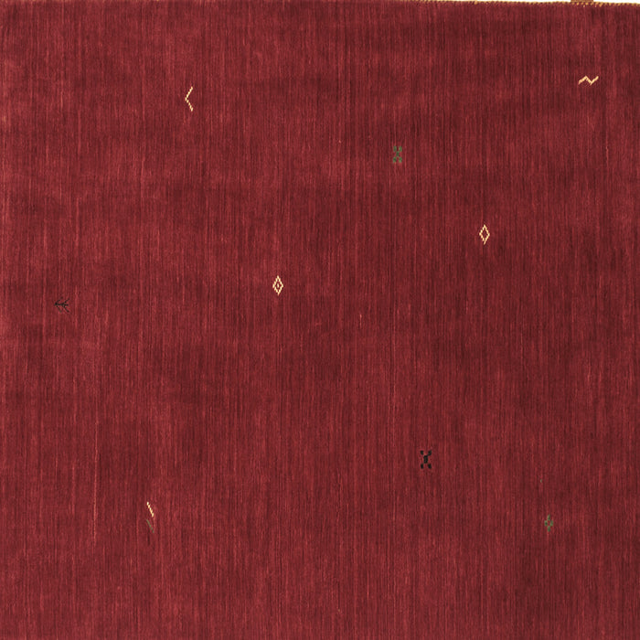 Square Abstract Brown Contemporary Rug, con567brn