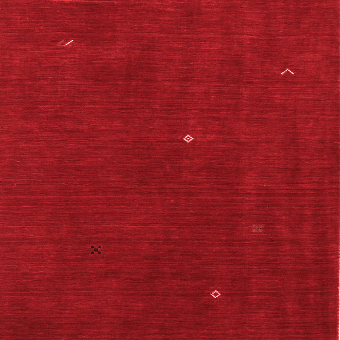 Machine Washable Abstract Red Contemporary Rug, wshcon567red