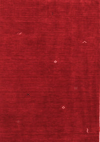 Abstract Red Contemporary Rug, con567red