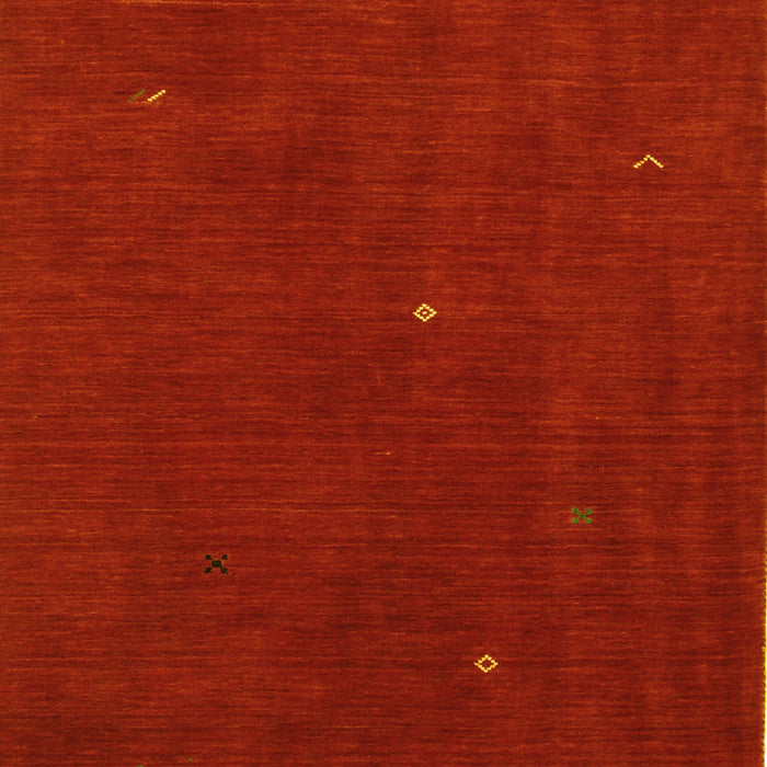 Abstract Yellow Contemporary Rug, con567yw