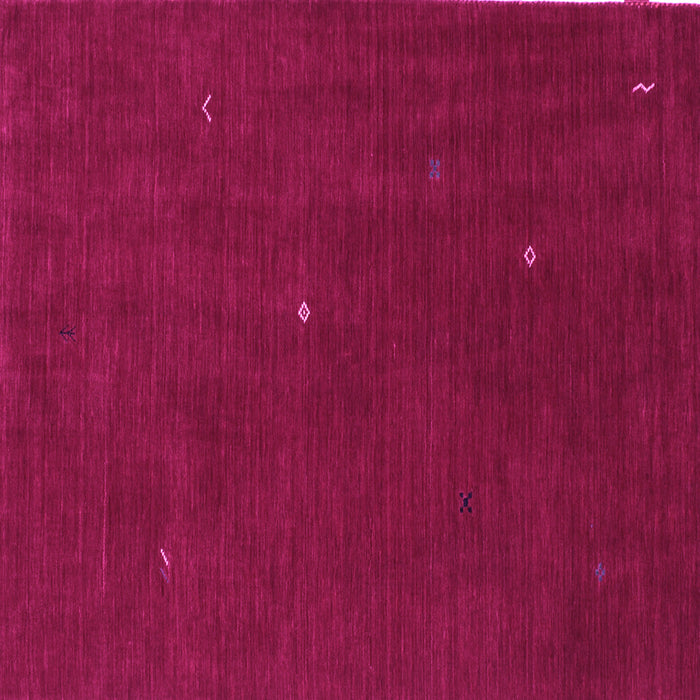 Square Abstract Pink Contemporary Rug, con567pnk