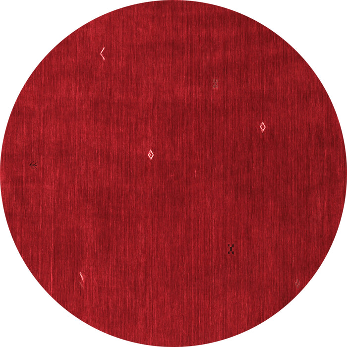 Abstract Red Contemporary Rug, con567red