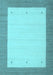 Machine Washable Solid Light Blue Modern Rug, wshcon568lblu