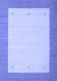 Solid Blue Modern Rug, con568blu