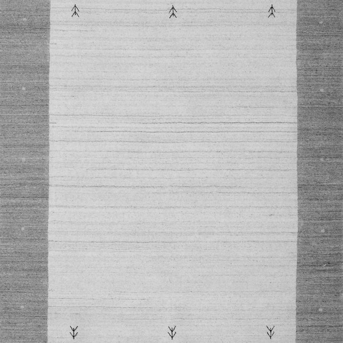 Solid Gray Modern Rug, con568gry