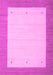 Solid Pink Modern Rug, con568pnk