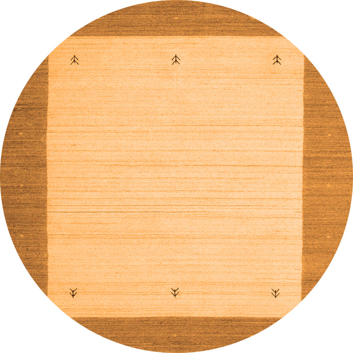 Machine Washable Solid Orange Modern Area Rugs, wshcon568org