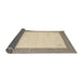 Thickness of Contemporary Brown Solid Rug, con569