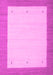 Solid Pink Modern Rug, con569pnk
