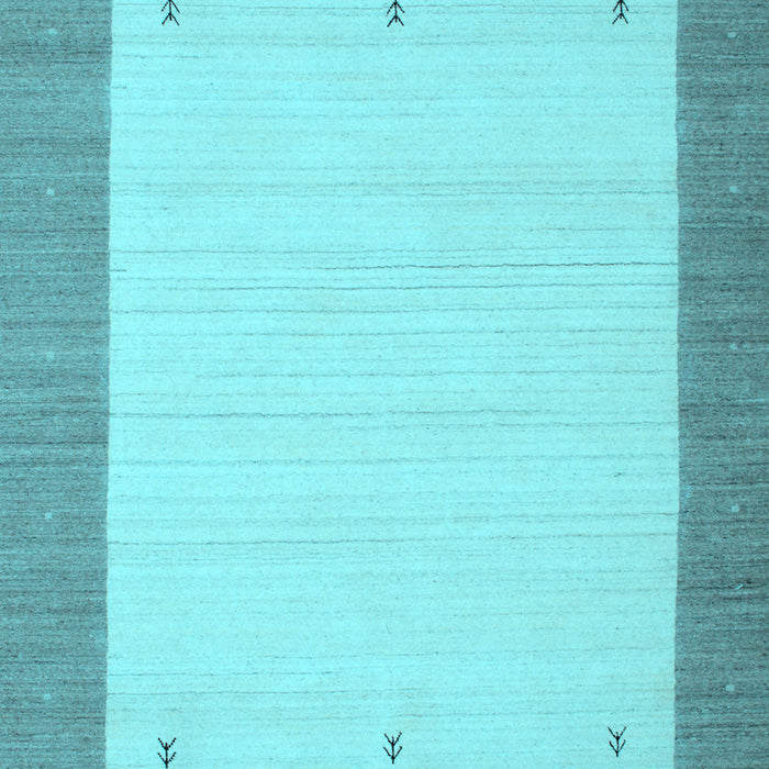 Solid Light Blue Modern Rug, con569lblu