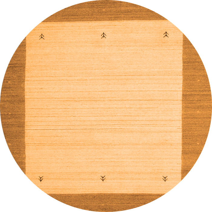 Machine Washable Solid Orange Modern Area Rugs, wshcon569org