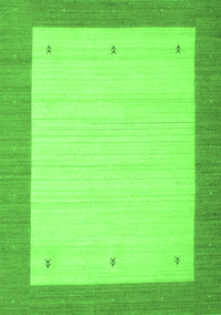 Solid Green Modern Rug, con569grn