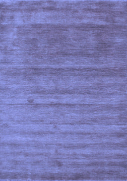 Abstract Blue Contemporary Rug, con56blu