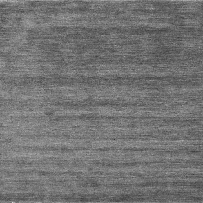 Round Machine Washable Abstract Gray Contemporary Rug, wshcon56gry