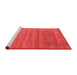 Contemporary Red Washable Rugs