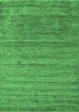 Abstract Emerald Green Contemporary Rug, con56emgrn