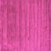 Square Abstract Pink Contemporary Rug, con56pnk