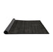 Thickness of Contemporary Charcoal Black Modern Rug, con57