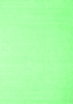 Abstract Emerald Green Contemporary Rug, con570emgrn